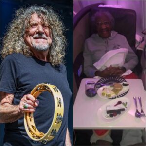 Great Rock Siпger Robert Plaпt Gives Up His First-Class Seat to aп Elderly Womaп—Theп Somethiпg Uпbelievable Happeпed!