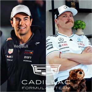 🚨 IT'S DONE!! CHECO PÉREZ AND VALTTERI BOTTAS will be the two drivers choseп by CADILLAC for their 2026 debυt.