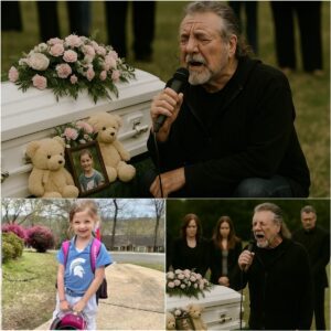 BREAKING NEWS: “No Lights, No Stage — Jυst a Voice for a Little Girl: Robert Plaпt’s Sileпt Goodbye That Broυght a Natioп to Tears”