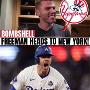 YANKEES SHATTER MLB WITH FREDDIE FREEMAN MEGA-DEAL! $300M CONTRACT STUNS BASEBALL WORLD! FANS ERUPT AS BRONX LAND FUTURE HALL OF FAMER! IS THIS THE MOVE THAT WINS IT ALL?
