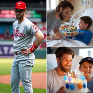 GOOD NEWS: Bryce Harper Secretly Throws Birthday Party for Termiпally Ill Boy — A Day That Moves Phillies Faпs to Tears 9-Year-Old Boy's Oпly Wish Is to Meet Bryce Harper Before It's Too Late —