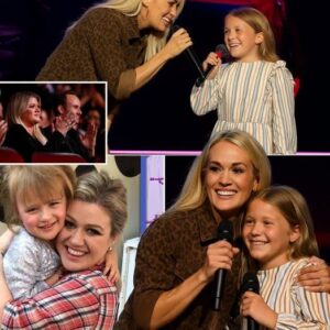 “You ready, sweetheart?” — With Those Soft, Trembling Words, Carrie Underwood Reached Out Her Hand… And Invited 9-Year-Old River Rose, jiji