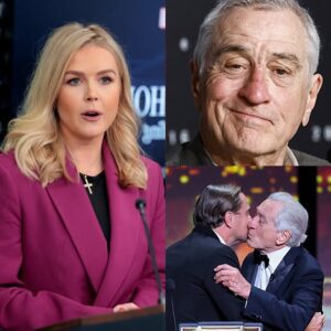 Explosive Clash: Robert De Niro Slams Karoline Leavitt in Fiery Statement, Calling Her Unfit to Be a Role Model — The Internet Reacts!" - jiji