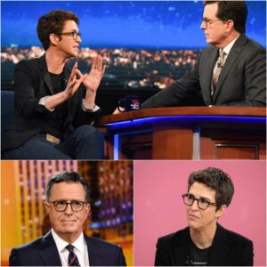 "The Late Show’s Shocking End: Stephen Colbert Teams Up with Rachel Maddow for Explosive New Project—Will This Bold Move Redefine Late-Night TV Forever?" - jiji