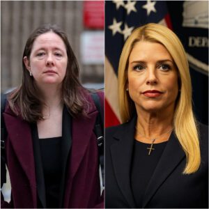 🚨 BREAKING: Attorney General Pam Bondi just FIRED James Comey’s daughter — Maureen Comey — from her powerful position at the DOJ in New York. jiji