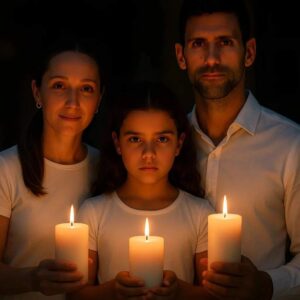 “SHE’S OUR DAUGHTER NOW.” — Novak Djokovic and his wife, Jelena Djokovic, have quietly adopted a young girl who lost her parents in the Texas floods. jiji