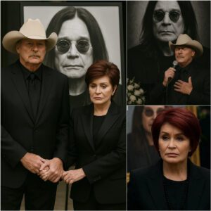 They had planned a quiet memorial. But then Alan Jackson stepped forward, her hands trembling as she held a yellowed envelope. Kelly Osbourne stood beside her, pale, eyes full of tears. jiji