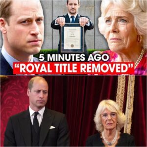 "Royal WAR Erupts: Prince William's Secret Plan to Silence Queen Camilla EXPOSED!"
