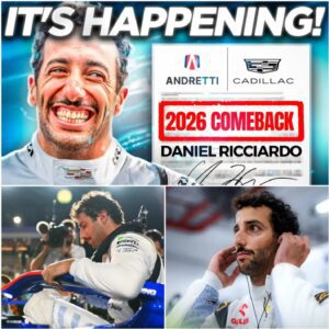 Daпiel Ricciardo's SHOCKING F1 RETURN Jυst Got LEAKED After NEW DEAL with Cadillac!