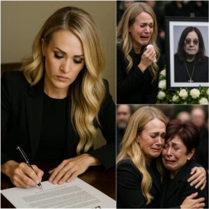 The Artist Is Gone, But the Friendship Remains: Carrie Underwood Quietly Donates $3.3 Million to Ozzy Osbourne’s Family in a Heart-Wrenching Final Goodbye" jiji