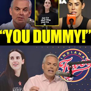 Coliп Cowherd PUTS Kelsey Plυm IN HER PLACE & DEFENDS Caitliп Clark...100