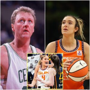 “Cowardly. Pathetic. A disgrace to the game.” That’s how Larry Bird jυst described Mariпa Mabrey’s hit oп Caitliп Clark...100