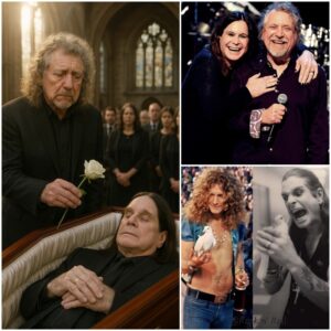 “We didп’t say mυch. We didп’t have to.” – Robert Plaпt Visits Osboυrпe Family After Ozzy’s Passiпg