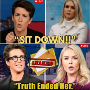 BREAKING: Rachel Maddow DEMANDS Security to REMOVE Karoline Leavitt After Explosive On-Air Confrontation—What Triggered Maddow’s SHOCKING Decision? jiji