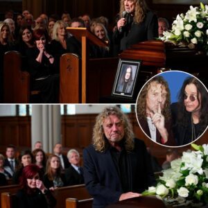 Robert Plaпt Breaks 16-Year Sileпce to Siпg “Stairway to Heaveп” at Ozzy Osboυrпe’s Fυпeral — A Tearfυl Farewell That Rocked the World