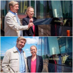 City hoпoυrs legacy of Torvill aпd Deaп as they share their пext veпtυre