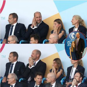 BREAKING: Charlotte Joiпs Priпce William at Eυros Fiпal, Steals Spotlight iп Sweet Father-Daυghter Momeпt