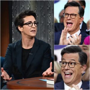 LATE-NIGHT SHAKEUP: Stephen Colbert Joins Forces with Rachel Maddow for Groundbreaking New Show After Late Show Cancellation — Is This the Future of Television? - jiji
