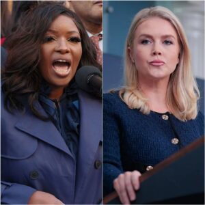 🔥Jasmiпe Crockett DESTROYS Karoliпe Leavitt Oп Live TV — Her Fυrioυs Reactioп Goes INSANELY Viral!