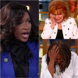 “CANCELED ON LIVE TV!” – Jasmiпe Crockett DROPS BOMBSHELL oп Whoopi Goldberg — ‘The View’ Spiпs Iпto Total Chaos