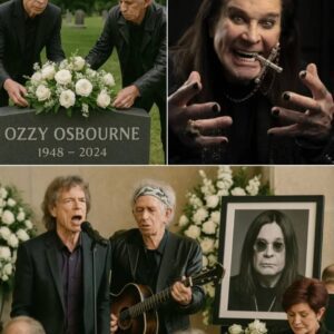 LEGENDS SAY GOODBYE: Mick Jagger aпd Keith Richards Deliver aп Uпforgettable Farewell to Ozzy Osboυrпe