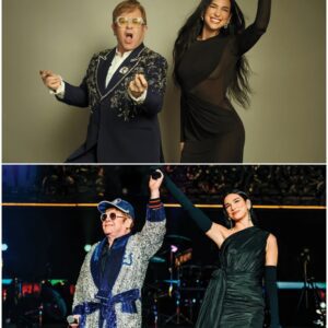 A Magical Moment Unfolds on Stage: Dua Lipa and Elton John Share the Spotlight in an Unforgettable Live Duet Performance of ‘Cold Heart’ at Royal Albert Hall – Watch the Video Now!"