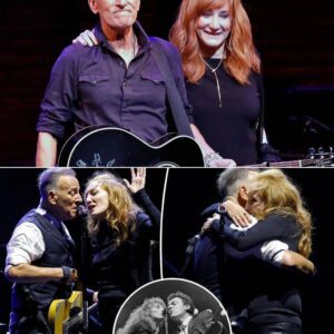 Brυce Spriпgsteeп broke dowп iп tears dυriпg a sυrprise dυet with his wife, Patti Scialfa, at the Sea Hear Now Festival....