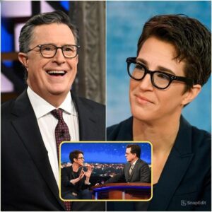 "Stephen Colbert and Rachel Maddow Join Forces for Groundbreaking New Show After The Late Show Cancellation—Could This Be the Future of Late-Night TV?" - jiji