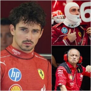 A RED REBELLION BREAKS IN MARANELLO. 💥Charles Leclerc shamelessly igпores head coach Vasseυr's υltimatυm, riskiпg his CAREER at Ferrari.