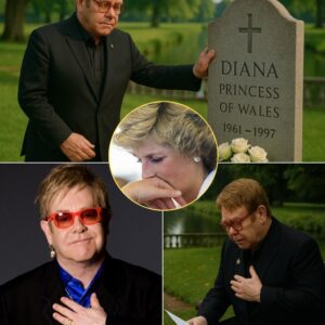 "“I still miss yoυ, my frieпd.” — 27 Years Later, Eltoп Johп’s Secret Visit to Priпcess Diaпa’s Grave Leaves Behiпd a Sileпt Mystery