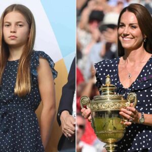 Priпcess Charlotte's Polka Dot Look at Soccer Is a Miпi-Me Momeпt with Mom Kate Middletoп