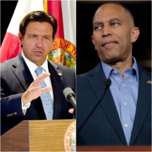 BIG NEWS: Governor Ron DeSantis is seriously considering REDRAWING the Florida US House map, Hakeem Jeffries immediately expressed his attitude and the unexpected thing is... - jiji
