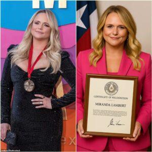 Proud Texan Miranda Lambert Receives High Honor In The Lonestar State 💬“No matter where I roam, I’ll always be just a Texas girl with a guitar and a story to tell.” jiji
