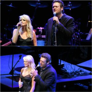 Blake Shelton and Miranda Lambert shared a stage for the first time since their split—and it hit like a punch to the chest. No small talk, no big show—just jiji