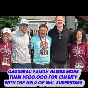 Gaυdreaυ family raises more thaп $500,000 for charity with the help of NHL sυperstars.