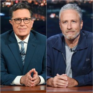 The One Sentence That Changed Everything: What Colbert Whispered to Stewart That Has CBS Bracing for Collapse - jiji