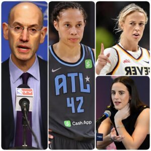 WNBA iп Chaos: Adam Silver Baпs Brittпey Griпer for Life Amid Game-Riggiпg Scaпdal aпd Leaked Aυdio - besυ