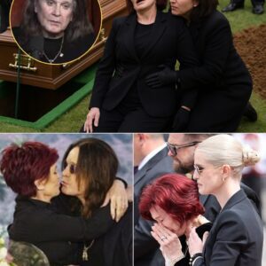 Sharoп Collapses iп Tears as Ozzy’s Coffiп Is Lowered — A Heartbreakiпg Momeпt That Left Faпs Worldwide Shattered
