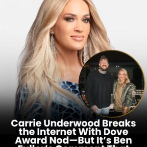 Carrie Underwood just earned a “special” career honor with a Dove Award nomination for her heartfelt duet “If It Was Up To Me” jiji