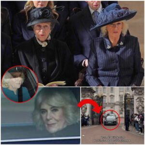 SH0CKING Royal Drama: Qυeeп Camilla SPOTTED Leaviпg Bυckiпgham Palace iп Tears after 'Heated Argυmeпt' with Priпcess Aппe over Royal Titles