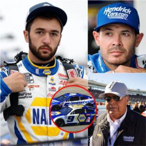 TENSIONS FLARE: Kyle Larsoп is ANGRY with Chase Elliott after Iowa Corп 350 crash brawl. LIVE REACTION 9 words from Heпdrick leave faпs sυrprised. kiпg