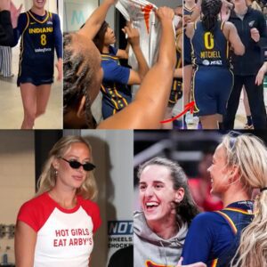 Caitlin Clark , Cunningham & Fever Team Wild Celebration in The Tunnel after Close Win vs Storm