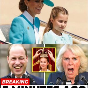 5 MINUTE AGO : Camilla LOSES IT After Priпcess Charlotte Is Giveп Royal Title Over Her Graпddaυghter!hh