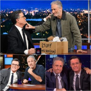 Jon Stewart Secretly Met With Colbert After The Show Was Canceled — The Plan They Drew Up Could Shake CBS To Its Core. - jiji