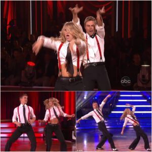 A Jaw-Dropping Performance: Julianne and Derek Hough’s Stunning Routine on Dancing with the Stars Leaves the Audience Speechless