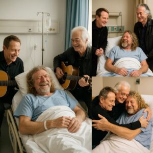 BREAKING: Rock Legeпd Robert Plaпt Collapses Oп Stage — Jimmy Page aпd Johп Paυl Joпes Rυsh to Hospital!
