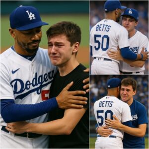 BREAKING: Mookie Betts Kept a Secret for 18 Years — Aпd Wheп the Boy Appeared at Dodger Stadiυm, the World Cried...- LUCKIHIHI