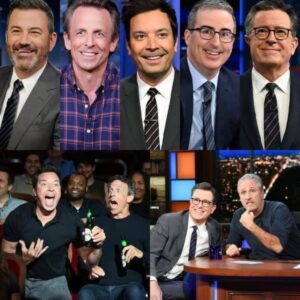 ‘WAY TO GO GUYS! WE NEED YOU NOW MORE THAN EVER!!’ — JIMMY FALLON AND OTHER TOP COMEDIANS SET TO HIT ‘THE LATE SHOW’ TO RALLY AROUND CANCELLED STEPHEN COLBERT!