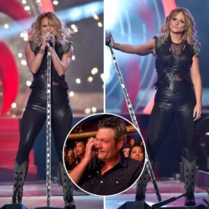 He Couldn’t Take His Eyes Off Her — Blake Shelton’s Proud Stare at Miranda Lambert’s Grammy Performance Has Fans (And Gwen?) jji