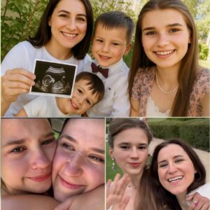 “We’re adding another little melody to the family symphony…” Karolina Protsenko’s world had just blossomed in the most unexpected way, when her mother jiji